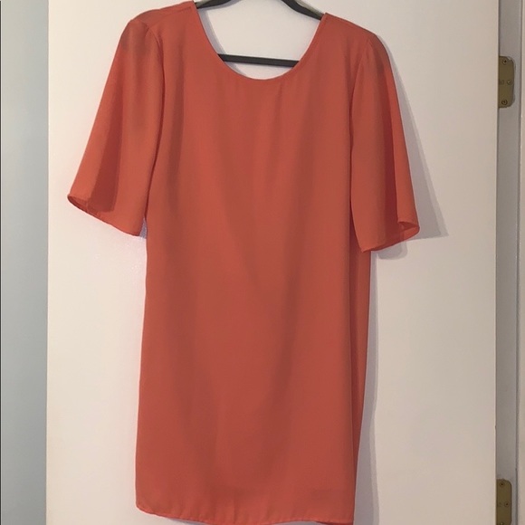 Yetts LA Peach Dress with Open Back - Picture 1 of 3